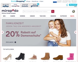 Zum Mirapodo Online Shop