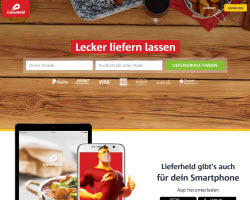 Zum Lieferheld Online Shop