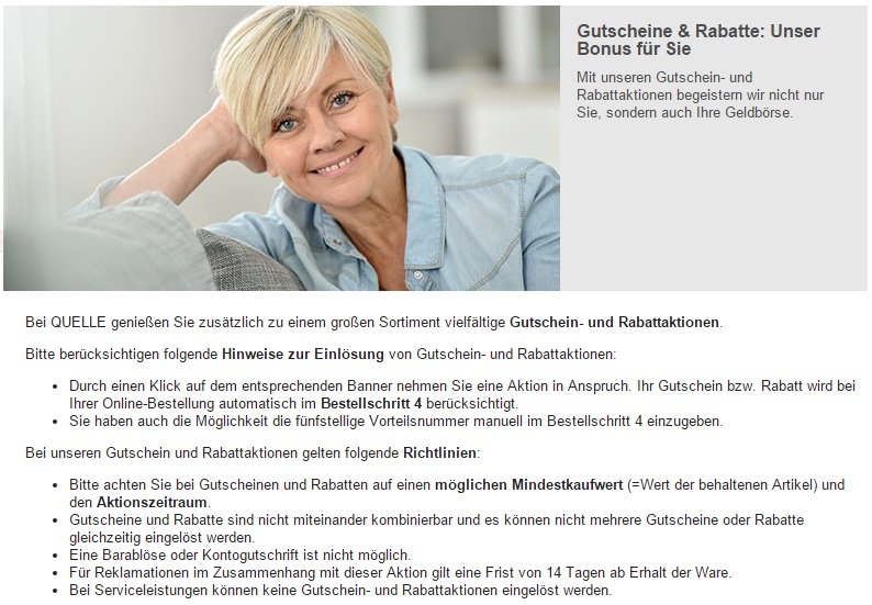 Quelle Gutscheine 25 Gutschein ᐅ Dezember