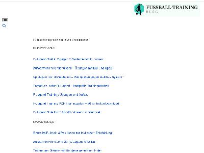 http://www.trainerblog.fussball-training.org