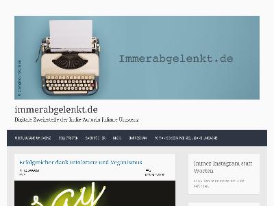 https://immerabgelenkt.wordpress.com/