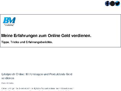http://www.mallisgeldverdienst.de
