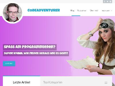 http://www.codeadventurer.de