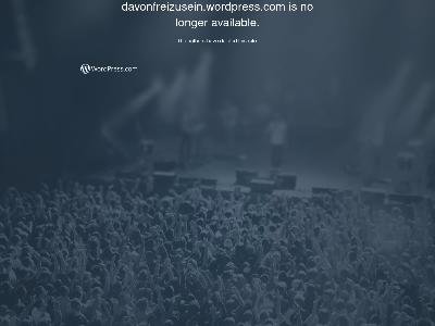 https://davonfreizusein.wordpress.com/