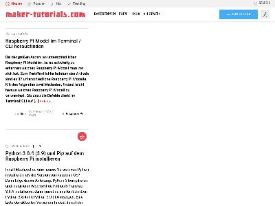 https://maker-tutorials.com