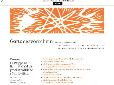 https://gattungsvorschein.wordpress.com