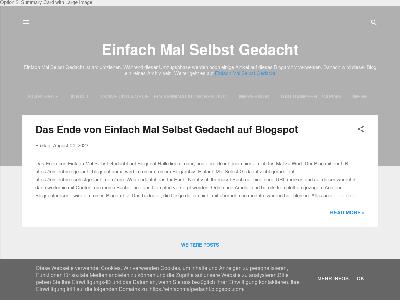 https://einfachmalgedacht.blogspot.com
