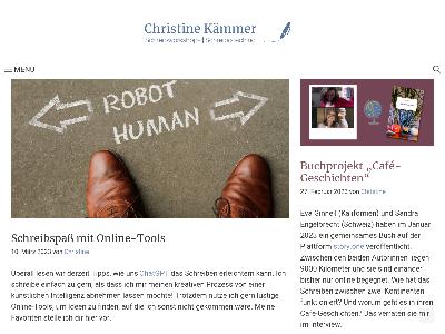https://christinekaemmer.com/schreibfreuden/