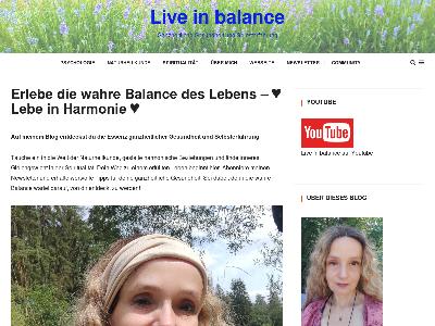 https://liveinbalance.info