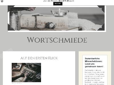 https://wortschmiederei.wordpress.com/