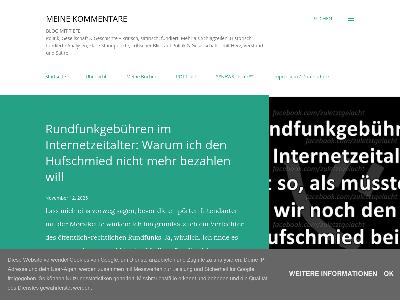 https://meinekommentare.blogspot.com