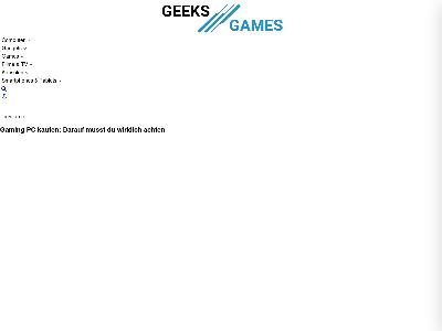 https://geeksandgames.de