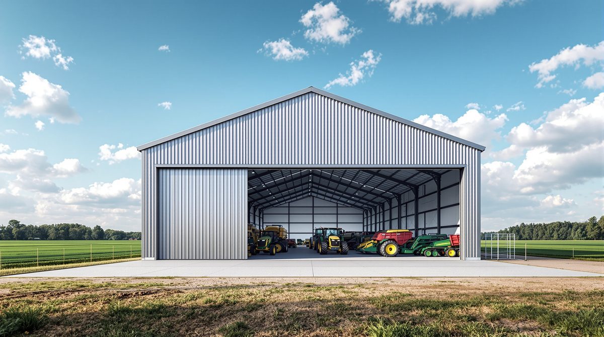 Mehr über den Artikel erfahren Landwirtschaftliche Hallen: Typen, Kosten und Baugenehmigung im Überblick